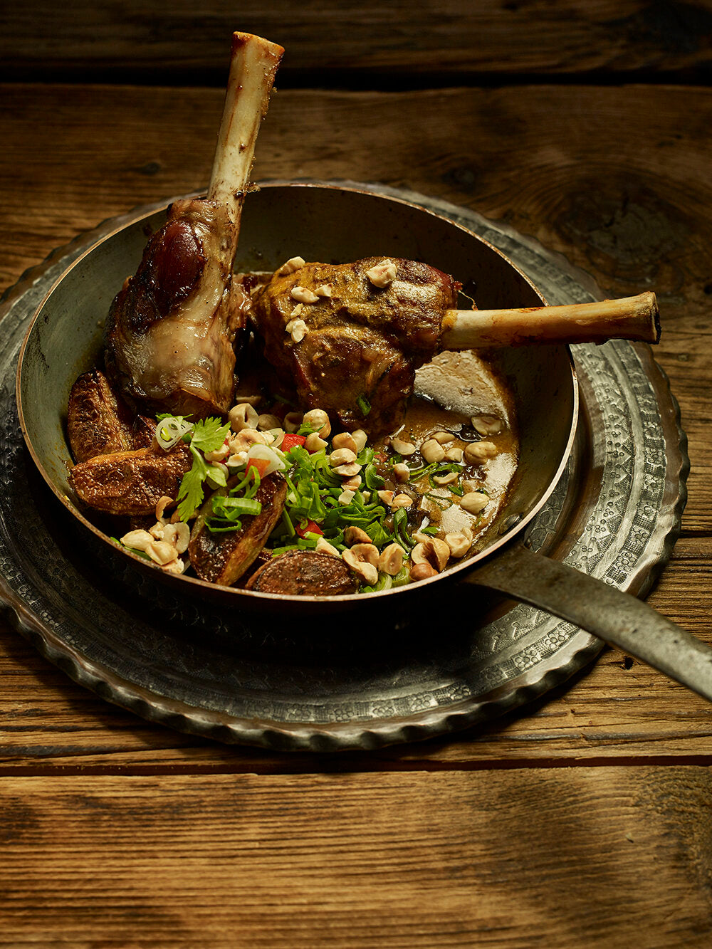 MASSAMAN CURRY WITH LAMB SHANKS