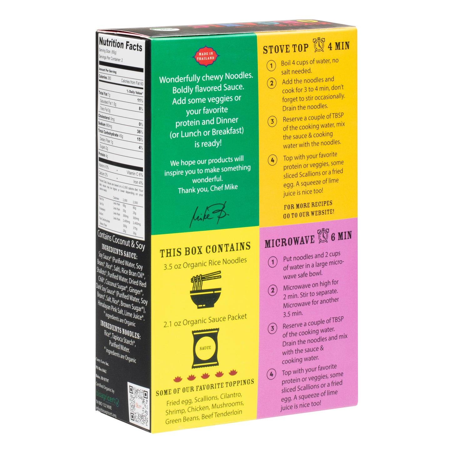 Ginger Soy Noodle Set | case of 6
