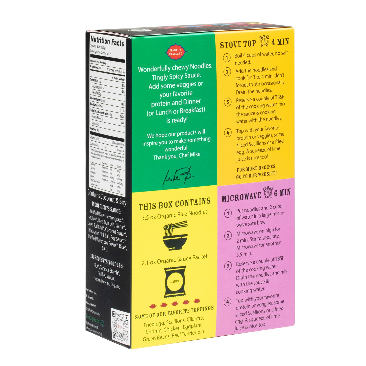 Lemongrass & Garlic Noodle Set