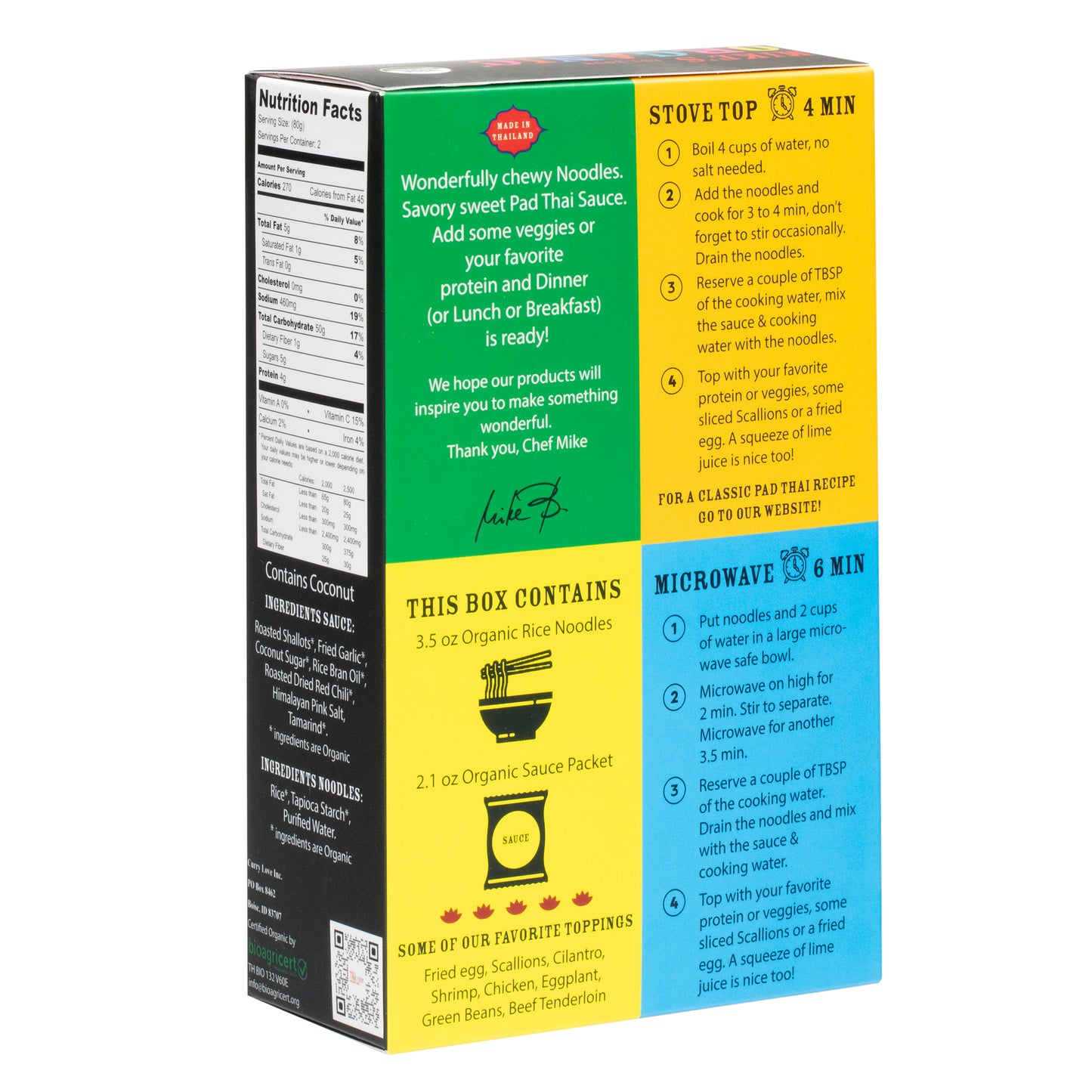 Pad Thai Noodle Set | case of 6
