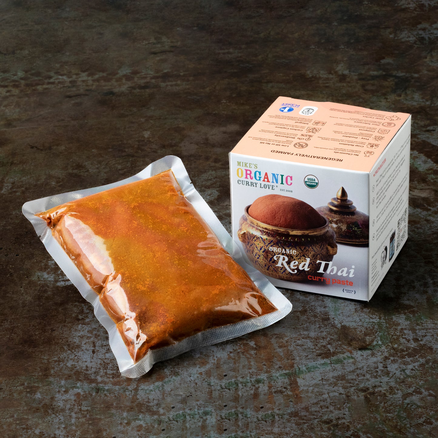 Biodynamic Thai Red Curry Paste | 1 x 14.10 oz