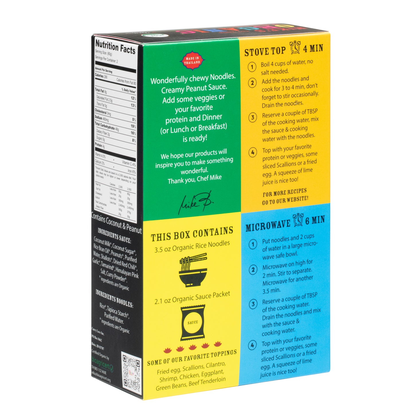 Thai Peanut Noodle Set | case of 6