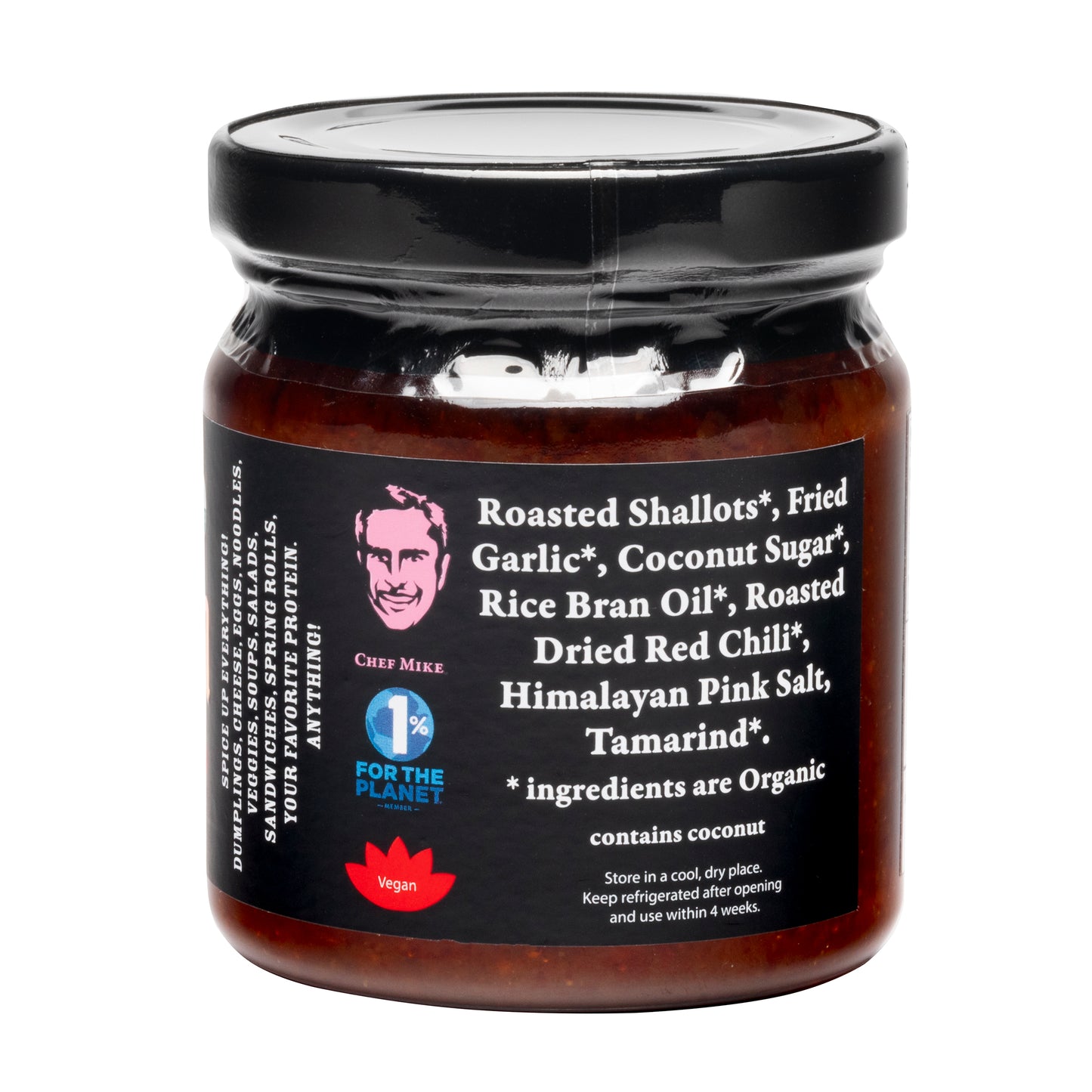 COMING SOON!! Organic Thai Chili Jam - Nam Prik Pao | 1 x 7 oz