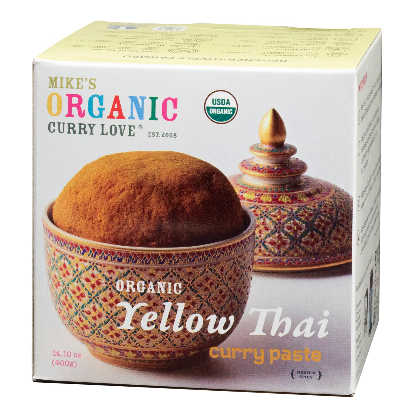 Biodynamic Thai Yellow Curry Paste | 1 x 14.10 oz