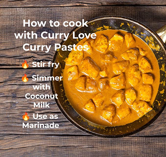 Variety Pack Thai Curry Pastes - 6 x 2.8 oz pouches