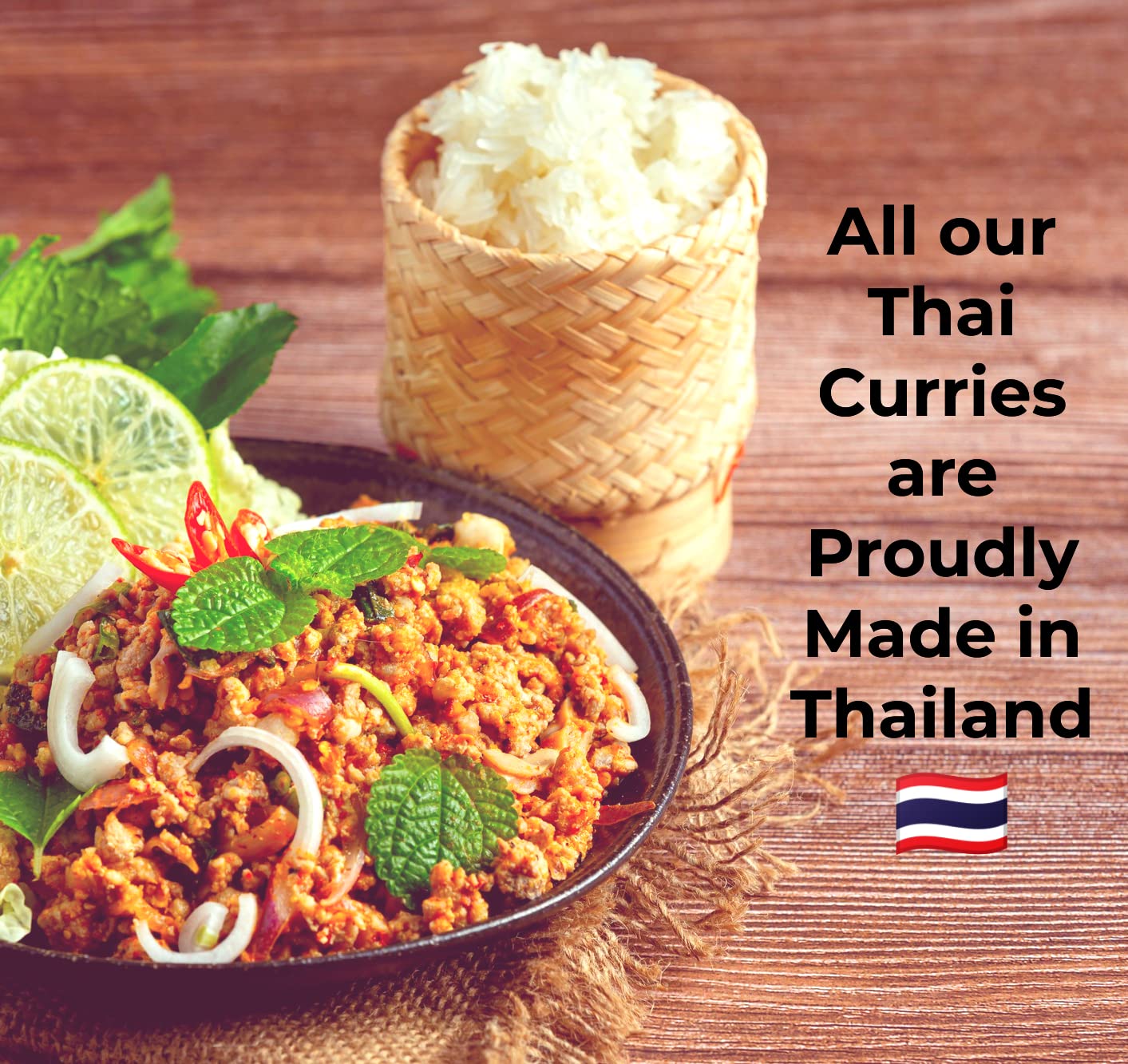Penang Thai Curry Paste, Made in Thailand  - 1 x 2.8 oz